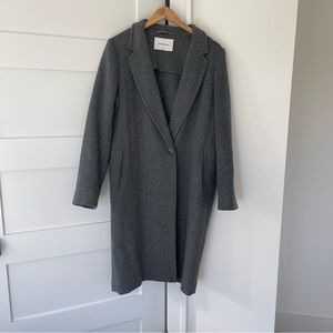 Babaton Dark Gray Heather Stedman Coat